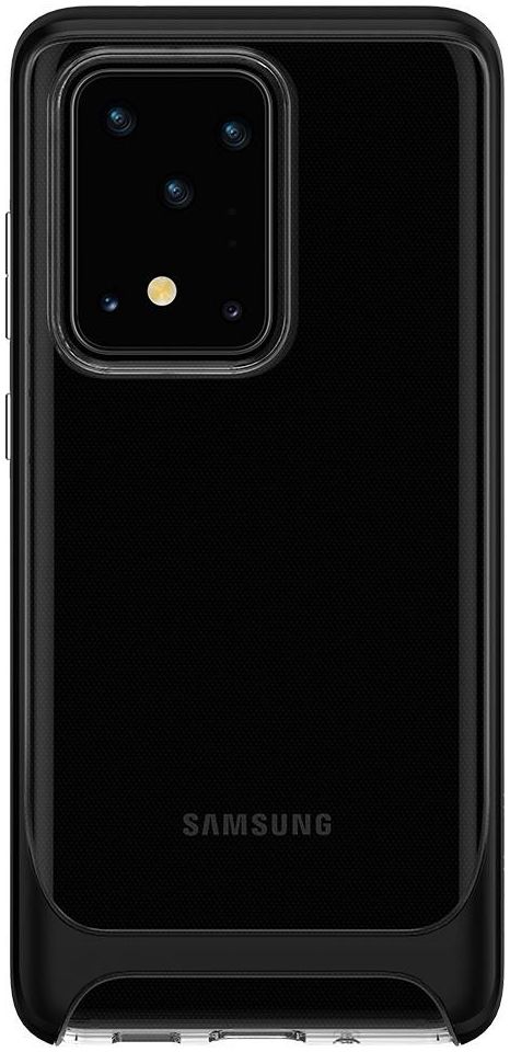 Spigen Neo Hybrid Samsung Galaxy S20 Ultra Hoesje Transparant/Zwart afbeelding 2