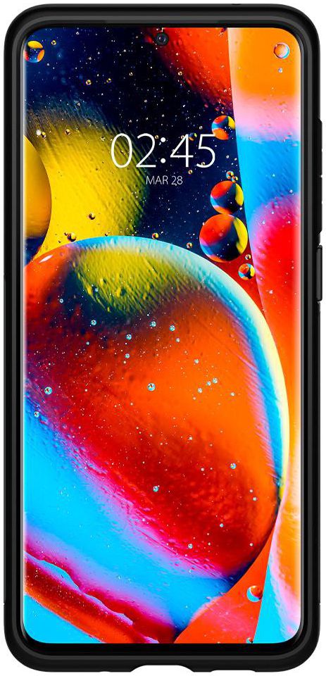 Spigen Slim Armor Samsung Galaxy S20 Ultra Hoesje Metal Slate afbeelding 4