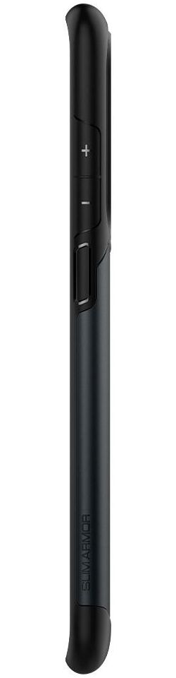 Spigen Slim Armor Samsung Galaxy S20 Ultra Hoesje Metal Slate afbeelding 6