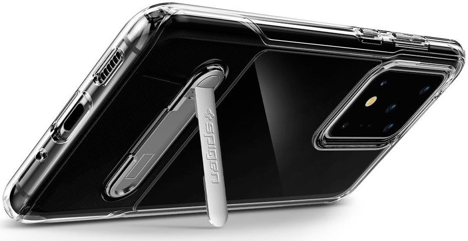 Spigen Slim Armor Essential S Samsung S20 Ultra Hoesje Transparant afbeelding 2