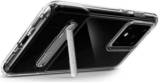Spigen Slim Armor Essential S Samsung S20 Ultra Hoesje Transparant afbeelding 2