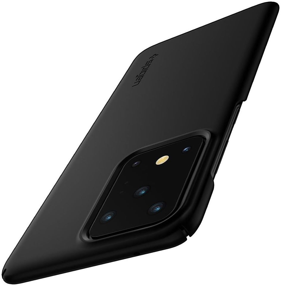Spigen Thin Fit Samsung Galaxy S20 Ultra Hoesje Zwart afbeelding 2