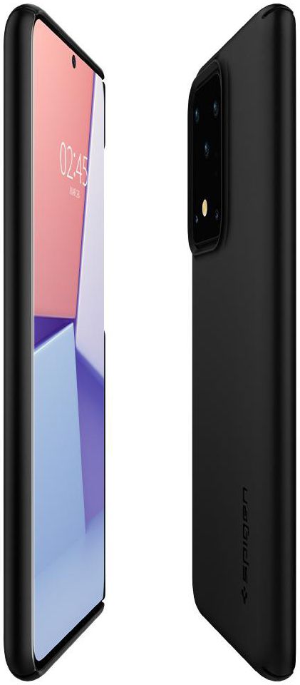 Spigen Thin Fit Samsung Galaxy S20 Ultra Hoesje Zwart afbeelding 4