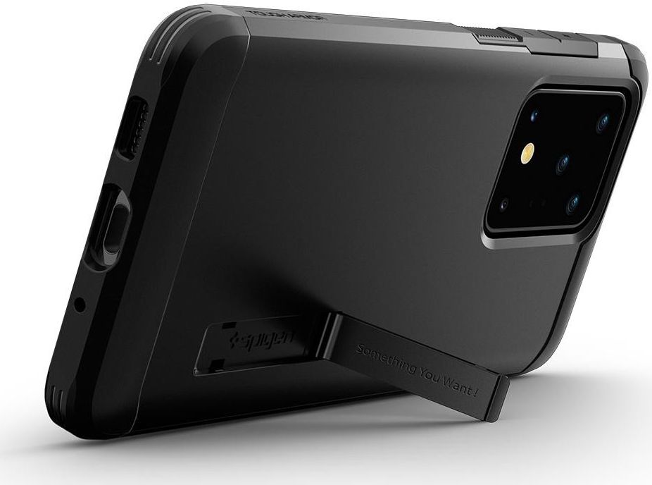 Spigen Tough Armor Samsung Galaxy S20 Ultra Hoesje Zwart afbeelding 4