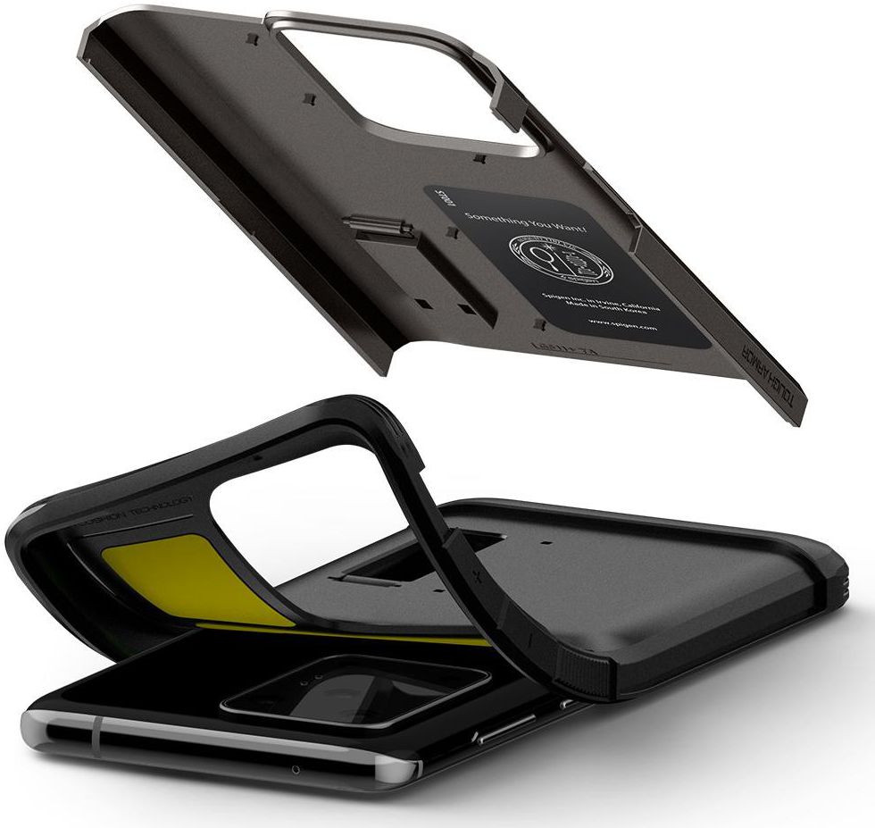 Spigen Tough Armor Samsung Galaxy S20 Ultra Hoesje Gunmetal afbeelding 2