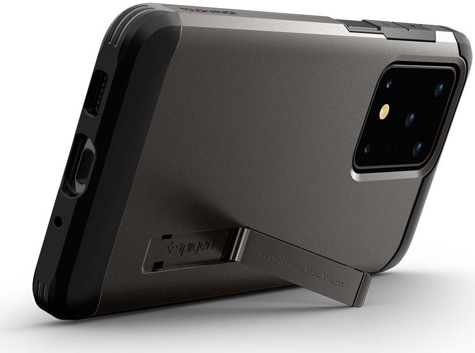 Spigen Tough Armor Samsung Galaxy S20 Ultra Hoesje Gunmetal afbeelding 4