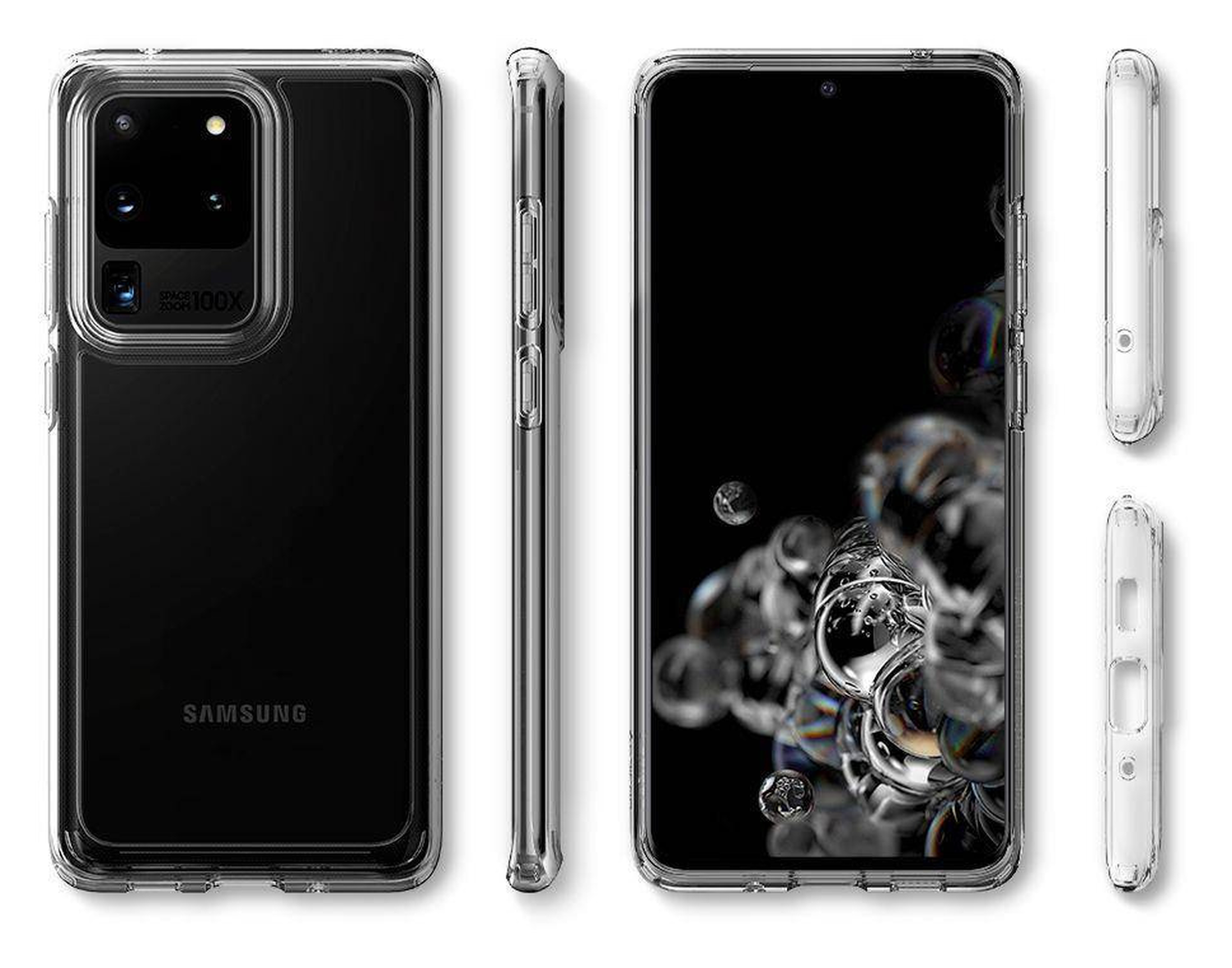 Spigen Ultra Hybrid Samsung Galaxy S20 Ultra Hoesje Transparant afbeelding 5