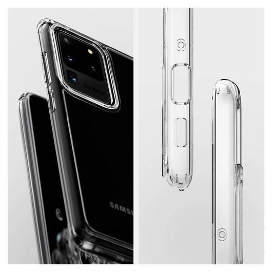 Spigen Ultra Hybrid Samsung Galaxy S20 Ultra Hoesje Transparant afbeelding 7