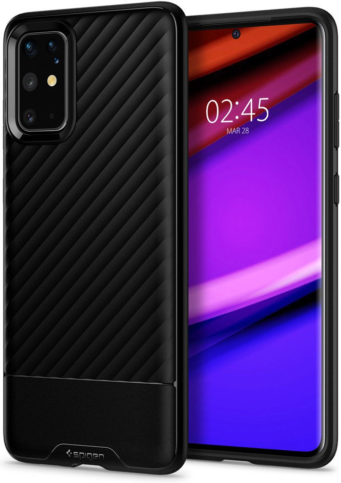 Spigen Core Armor Samsung Galaxy S20 Plus Hoesje Zwart afbeelding 1