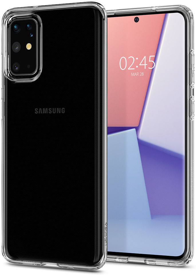 Spigen Crystal Flex Samsung Galaxy S20 Plus Hoesje Transparant afbeelding 1
