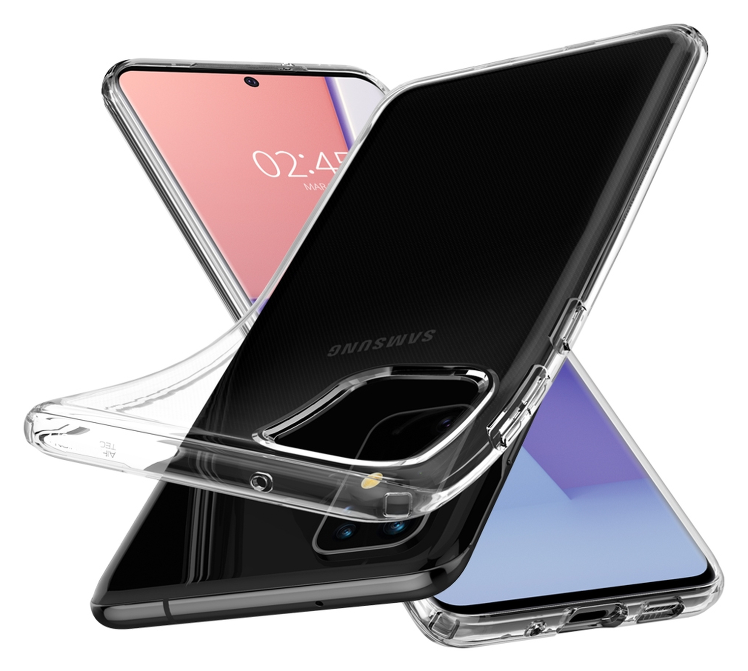 Spigen Crystal Flex Samsung Galaxy S20 Plus Hoesje Transparant afbeelding 6