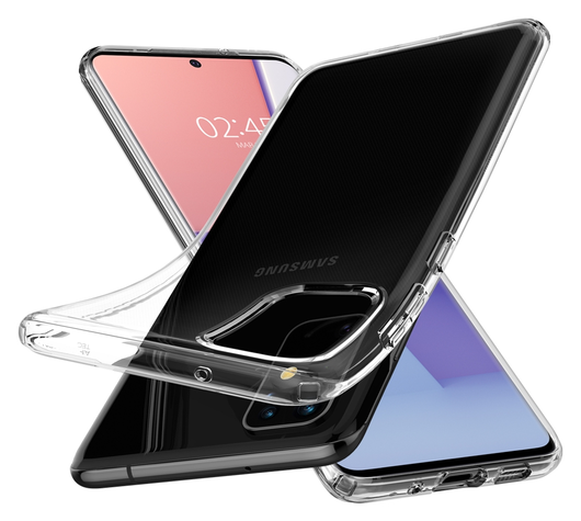 Spigen Crystal Flex Samsung Galaxy S20 Plus Hoesje Transparant afbeelding 6