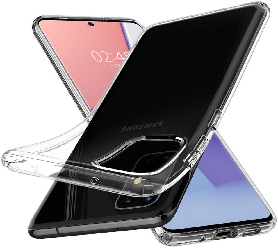 Spigen Liquid Crystal Samsung Galaxy S20 Plus Hoesje Transparant afbeelding 2