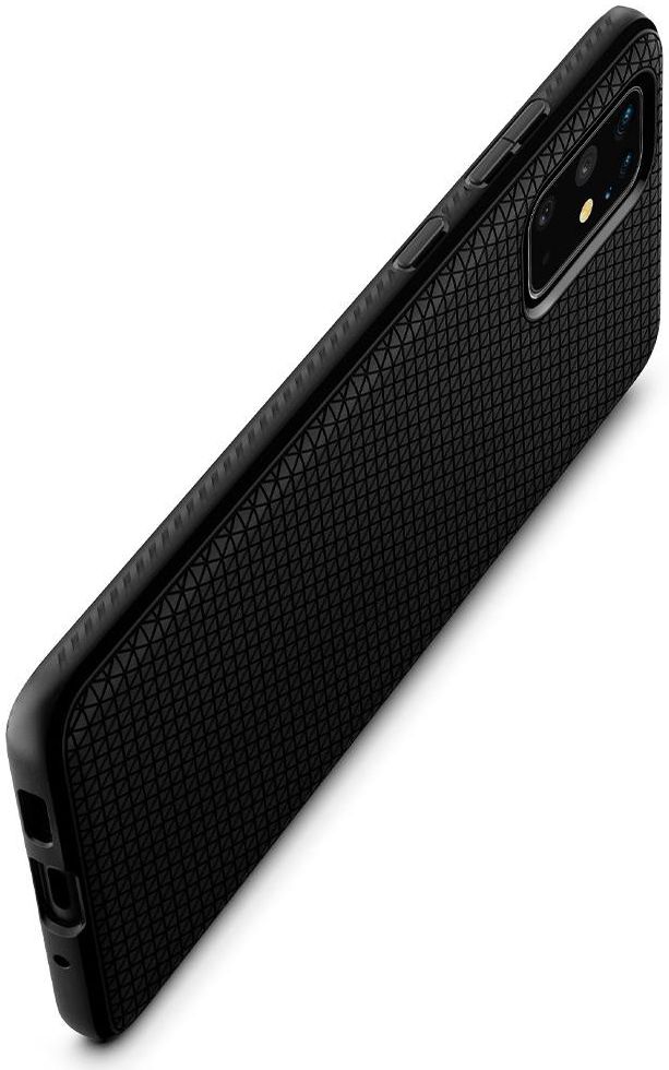 Spigen Liquid Air Samsung Galaxy S20 Plus Hoesje Matte Zwart afbeelding 4