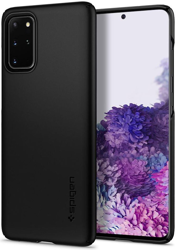 Spigen Thin Fit Samsung Galaxy S20 Plus Hoesje Zwart afbeelding 1