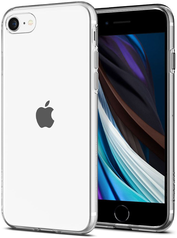 Spigen Crystal Flex Apple iPhone SE (2020) Hoesje Transparant afbeelding 9
