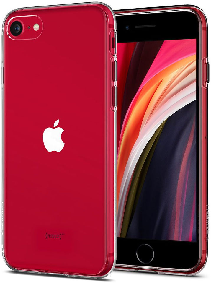 Spigen Crystal Flex Apple iPhone SE (2020) Hoesje Transparant afbeelding 10