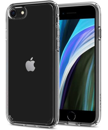 Spigen Crystal Hybrid Apple iPhone SE (2020) Hoesje Transparant Hoesjes