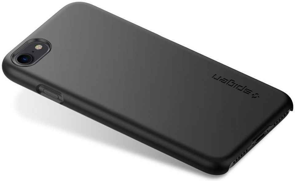 Spigen Thin Fit iPhone SE (2020/2022) / 8 / 7 Hoesje Zwart afbeelding 13