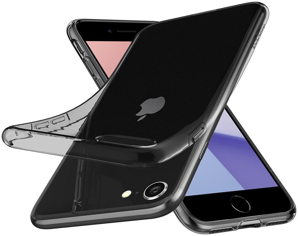 Spigen Liquid Crystal Apple iPhone SE (2020) Hoesje Transparant Space afbeelding 2