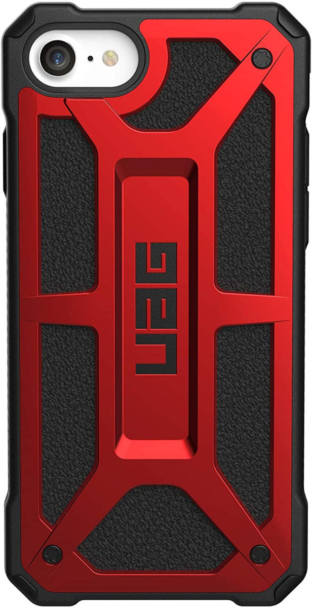 Urban Armor Gear Monarch Series Apple iPhone SE (2020) Hoesje Crimson afbeelding 2