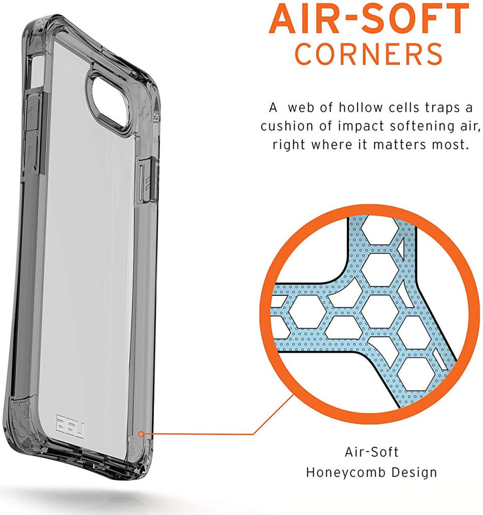 Urban Armor Gear Plyo Apple iPhone SE (2020/2022) Hoesje Ice afbeelding 7