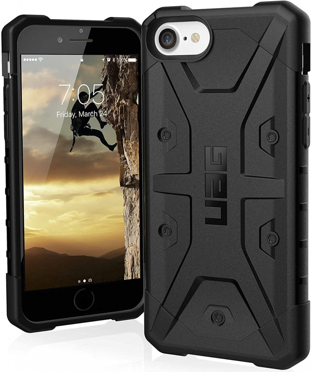 Urban Armor Gear Pathfinder iPhone SE 2020/2022 Hoesje Zwart afbeelding 1