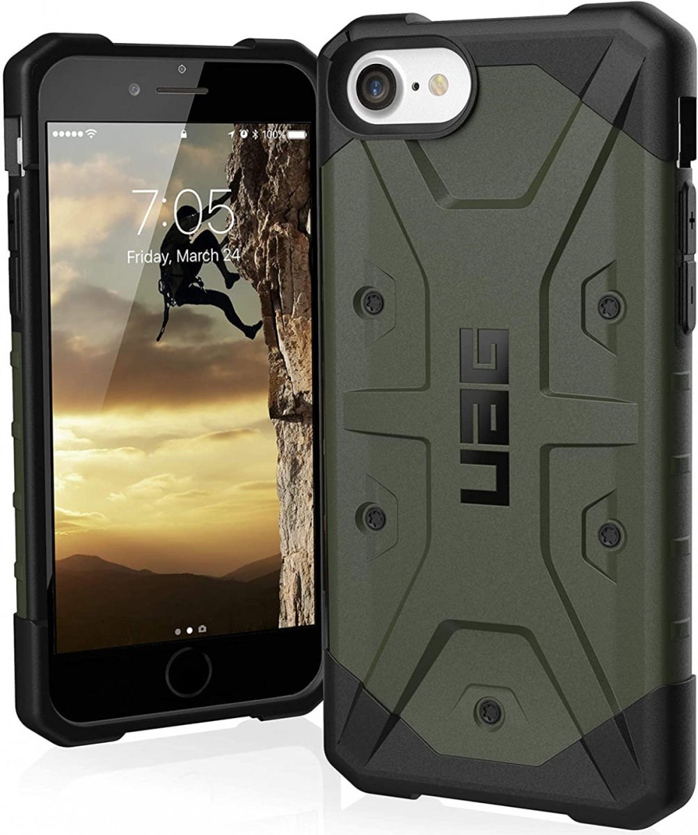 Urban Armor Gear Pathfinder Series iPhone SE 2020 Hoesje Olive afbeelding 2