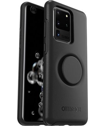 Otter + Pop Symmetry Series Samsung Galaxy S20 Ultra Hoesje Zwart Hoesjes