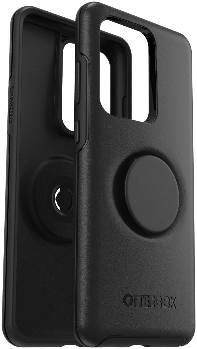 Otter + Pop Symmetry Series Samsung Galaxy S20 Ultra Hoesje Zwart afbeelding 2