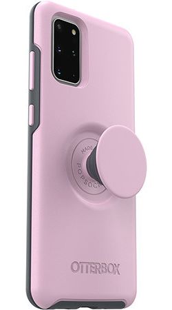 Otter + Pop Symmetry Series Samsung Galaxy S20 Plus Hoesje Roze afbeelding 2