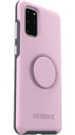 Otter + Pop Symmetry Series Samsung Galaxy S20 Plus Hoesje Roze afbeelding 10