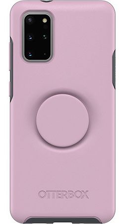 Otter + Pop Symmetry Series Samsung Galaxy S20 Plus Hoesje Roze afbeelding 12