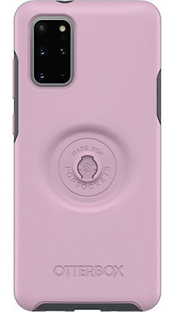 Otter + Pop Symmetry Series Samsung Galaxy S20 Plus Hoesje Roze afbeelding 14