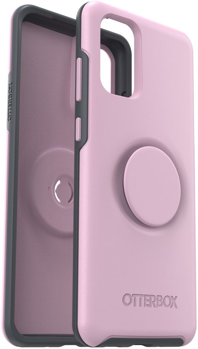 Otter + Pop Symmetry Series Samsung Galaxy S20 Plus Hoesje Roze afbeelding 7
