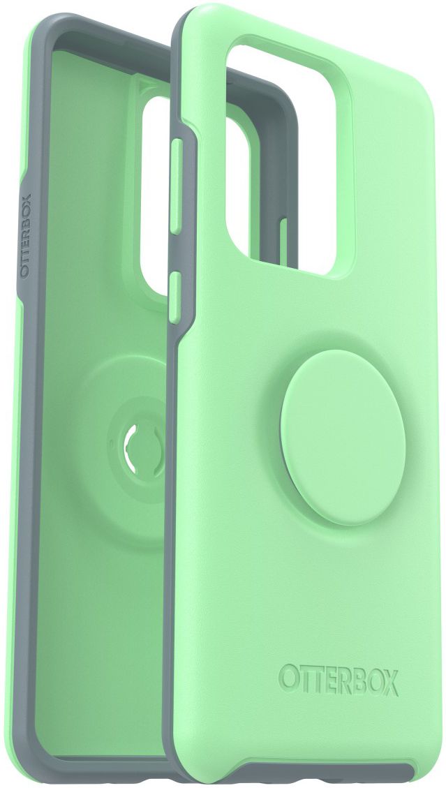 Otter + Pop Symmetry Series Samsung Galaxy S20 Ultra Hoesje Mint Groen afbeelding 3