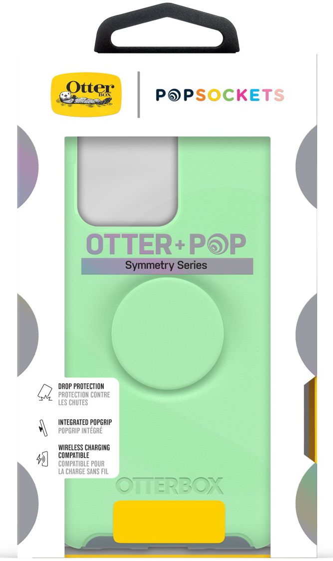 Otter + Pop Symmetry Series Samsung Galaxy S20 Ultra Hoesje Mint Groen afbeelding 18