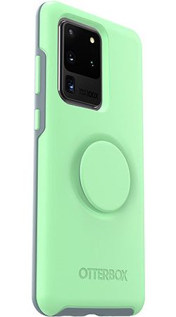 Otter + Pop Symmetry Series Samsung Galaxy S20 Ultra Hoesje Mint Groen afbeelding 7