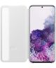 Origineel Samsung Galaxy S20 Hoesje Clear View Cover Wit