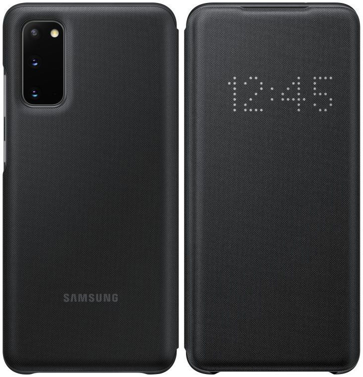 Origineel Samsung Galaxy S20 Hoesje LED View Cover Zwart afbeelding 5