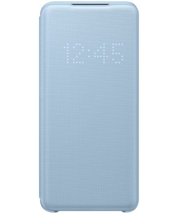 Origineel Samsung Galaxy S20 Hoesje LED View Cover Blauw Hoesjes