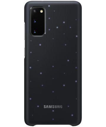 Origineel Samsung Galaxy S20 Hoesje LED Back Cover Zwart Hoesjes