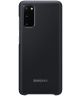 Origineel Samsung Galaxy S20 Hoesje LED Back Cover Zwart