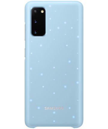 Origineel Samsung Galaxy S20 Hoesje LED Back Cover Blauw Hoesjes