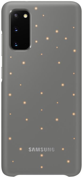 Origineel Samsung Galaxy S20 Hoesje LED Back Cover Grijs afbeelding 1