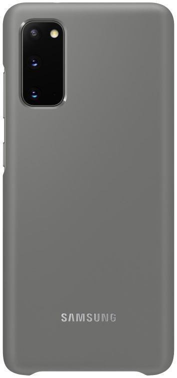 Origineel Samsung Galaxy S20 Hoesje LED Back Cover Grijs afbeelding 2
