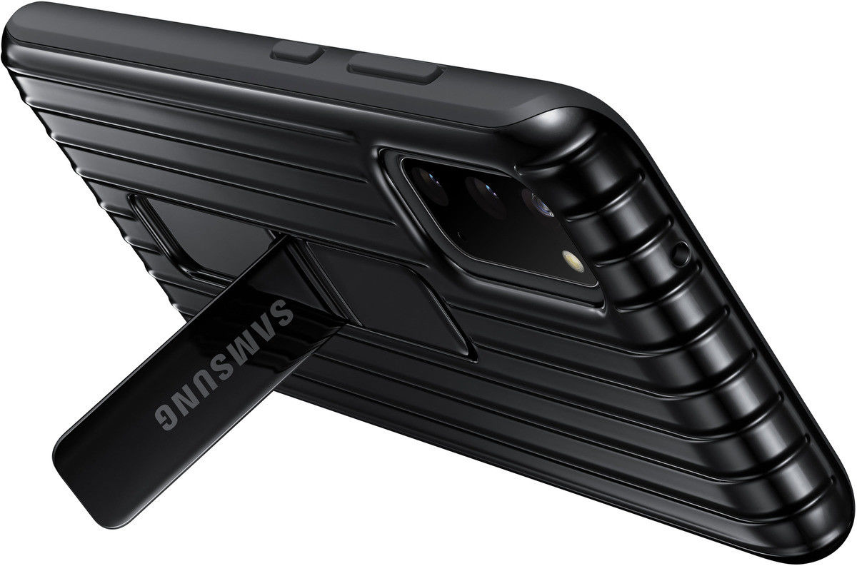 Origineel Samsung Galaxy S20 Hoesje Protective Standing Cover Zwart afbeelding 2