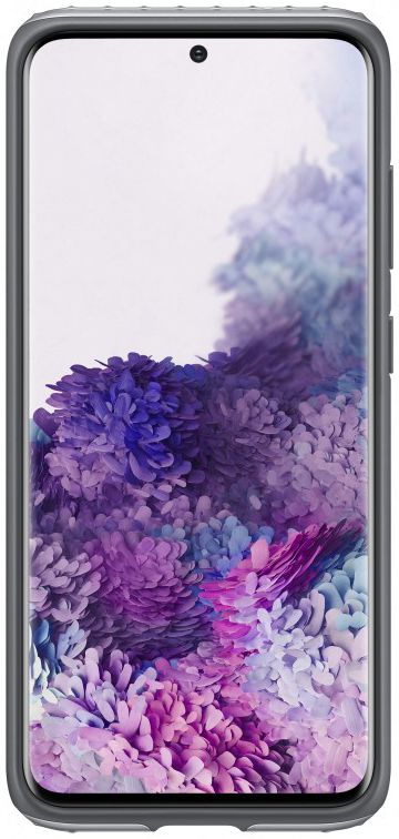 Origineel Samsung Galaxy S20 Hoesje Protective Standing Cover Zilver afbeelding 4