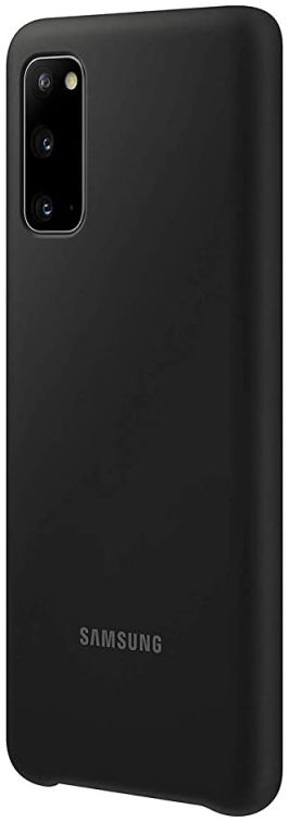 Origineel Samsung Galaxy S20 Hoesje Silicone Back Cover Zwart afbeelding 4