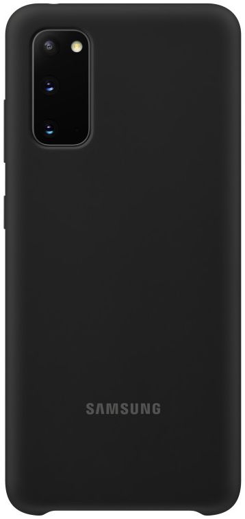 Origineel Samsung Galaxy S20 Hoesje Silicone Back Cover Zwart afbeelding 1